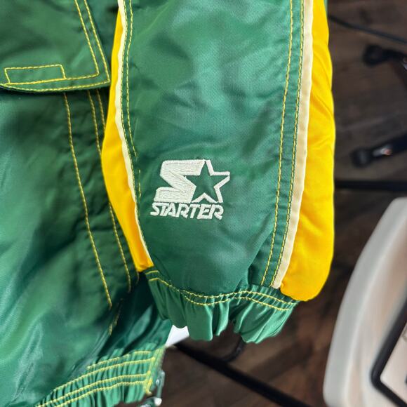 Vintage Starter Green Bay Packers Classic NFL Team Collection Hooded XXL Jacket - Picture 6 of 12